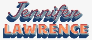 Jennifer Lawrence Name Logo Png - Jennifer Lawrence Logo