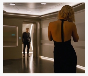 Jennifer Lawrence Movie Passengers Black Form-fitting - Jennifer Lawrence Passengers Black Dress