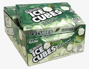 Ice Breakers Ice Cubes Spearmint Sugar Free Gum 12-cube