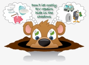 This Groundhog's Day Free Webinar On Rv Inspections - Groundhog Clip Art