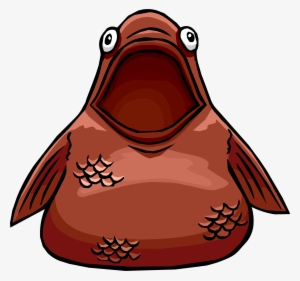 Wise Fish Costume Icon 4112 - Red Fish From Club Penguin