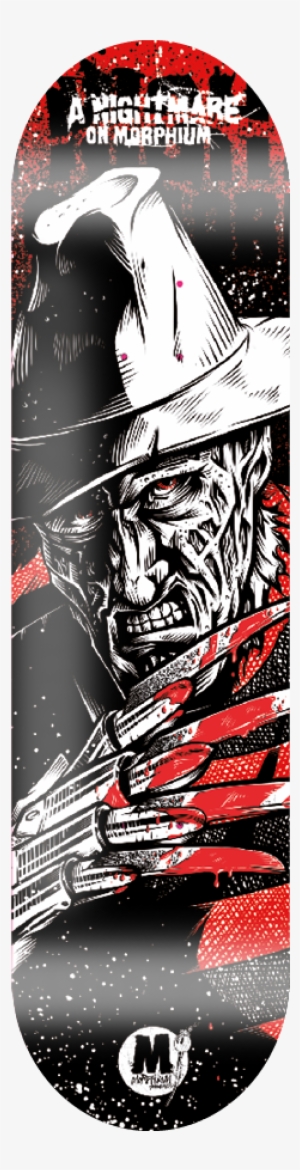 Horror Series Freddy Krueger - Morphium Deck Freddy, Red, 8.125