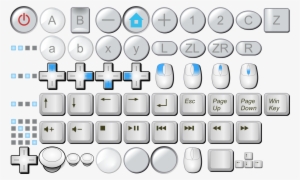 Big Image - Computer Keyboard Key Clipart