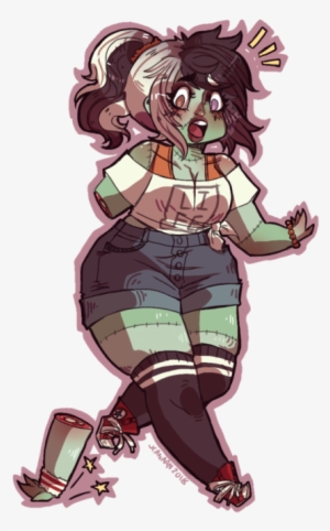 Poor Girl Would Lose Her Head If It Wasn't Stitched - Losing It