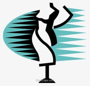 Mannequin Royalty Free Vector Clip Art Illustration - Manequim Clipart