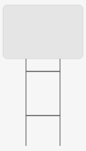 Blank Yard Sign - Colorfulness