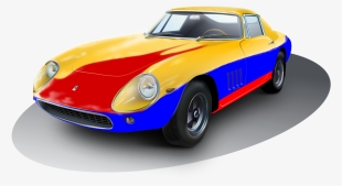 Racing Car Roadster Automobile Vehicle Spo - Drawing Studio 2017 (illustration 2d Cartoon Drawing