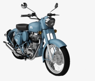 Royal Enfield Classic Squadron Blue - Royal Enfield Bullet Scale Model