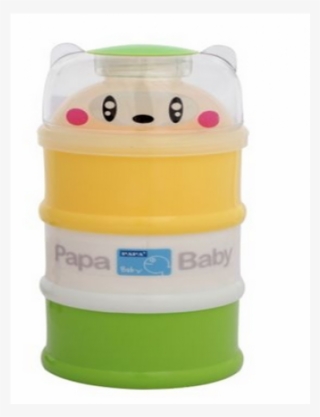 Papa Baby Milk Powder Container - Baby Toys