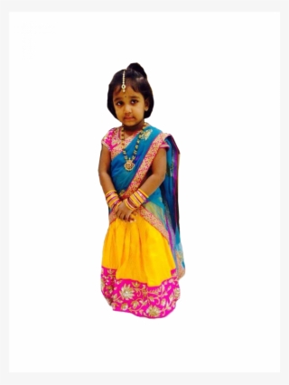 Sarees, Patiala Suits, Anarkali Salwar Kameez, Silk - Kids Langa Voni