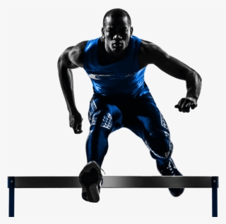 Carrera De Vallas Silueta