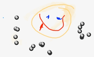 Cool Dog - Drawing - Circle