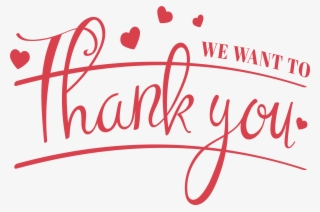Thank You To All The Couples That Have Voted For Us - Thank You Vector Png
