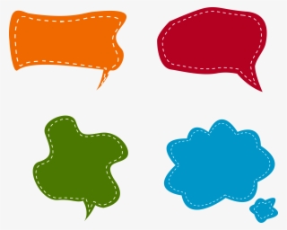 Balloon Dialog Box Colorful Bubbles Transprent Png - Nubes De Dialogo Png