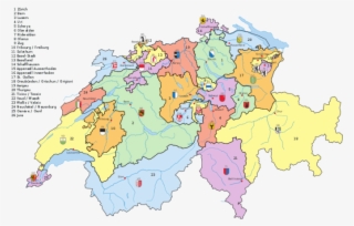 Kantone Der Schweiz - Swiss Confederation