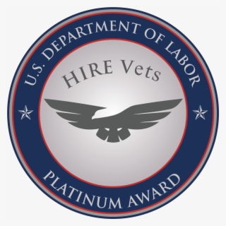 Dol Platinum Award For Veteran Hiring - Emblem