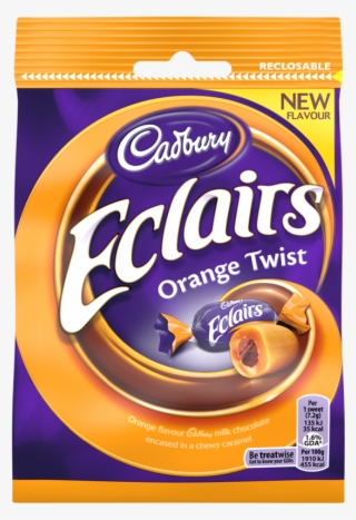 Cadbury Eclairs Orange Twist