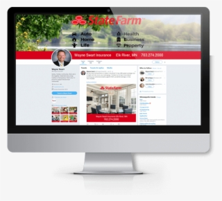 Wayne Swart State Farm Insurance Agent Website - Online Advertising