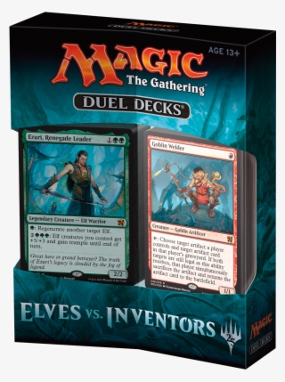 Back To Magic Precon Decks - Magic The Gathering Duel Deck Elves Vs Inventors