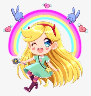 Clip Art Freeuse Stock Star Vs The Forces Of Evil Favourites - Star Butterfly Chibi