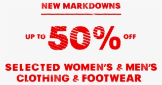 New Markdowns Up To 50% Off Selected Women's & Men's - Nyc