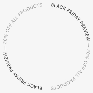 Black Friday - Circle