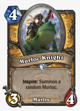 Murloc Knight Card - Hearthstone Mech C Thun