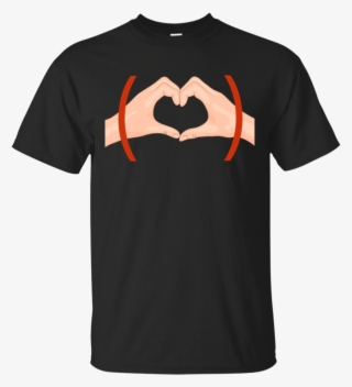 Red Heart Hands T-shirt - Mickey Mouse Castle Shirt