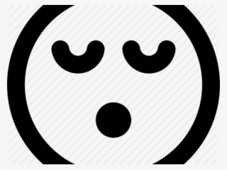 Sleeping Clipart Sleep Emoji - Circle