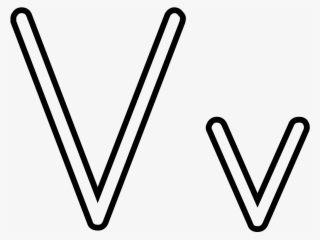 This Free Icons Png Design Of V For Violin For Coloring