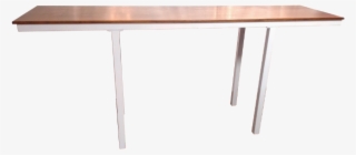 Bar Table Pub Style With White Frame - Coffee Table