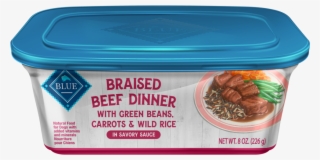 Blue Buffalo Beef Braised Dinner With Green Beans, - Dog Food