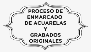 Cuando Enmarques Unas Acuarela O Grabado Original, - Neh