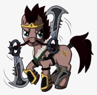 Draven The Glorious Executioner Stallion By Ladybelva - Cartoon
