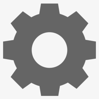 Wikipedia Interwiki Section Gear Icon - Gear Icon Android Png