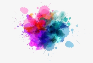 Pintura A La Acuarela Descarga Color Chorro - Watercolor Watermark Png