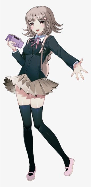 Monika As Danganronpa's Chiaki Nanami - Chiaki Nanami Sprite Edits