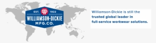 Williamson Dickie Is Still The Trusted Global Leader - Cute Maps Of The World Black And White
