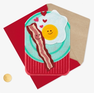 Happy Together Bacon And Eggs Musical Valentine's Day - Illustration