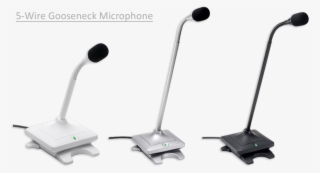 Revolabs Elite 6" & 12" Gooseneck Wired Microphones - Machine