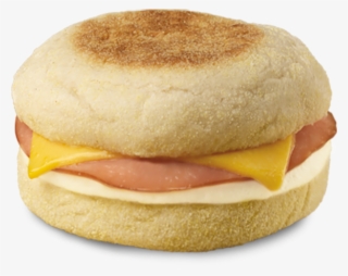 Canadian Bacon, Egg & Cheese Muffin - Canadian Bacon Egg And Cheese Sandwich