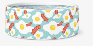 Load Image Into Gallery Viewer, Large Dog Bowl, Bacon - Circle