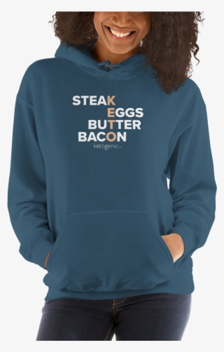 Steak Eggs Butter Bacon Women's Hoodie - Stringers Mutiny Double Stout