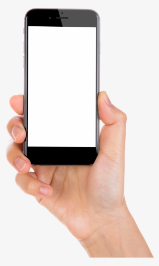 Hand Holding Phone - Mano Celular Png