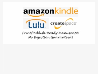 I Will Edit Your Ebook For Kindle, Lulu Or Createspace - Createspace
