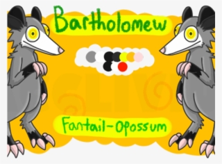 Opossum Clipart Transparent - Cartoon