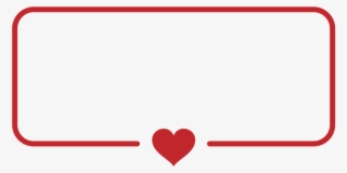 Text Frame Png - Heart