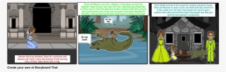 Princes And The Frog - Cartoon