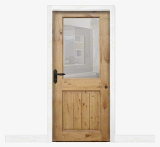 Puerta Interior Rústica En Madera Maciza De Pino Modelo - Screen Door