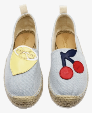 Salad Girls' Espadrilles Light Denim - Slip-on Shoe